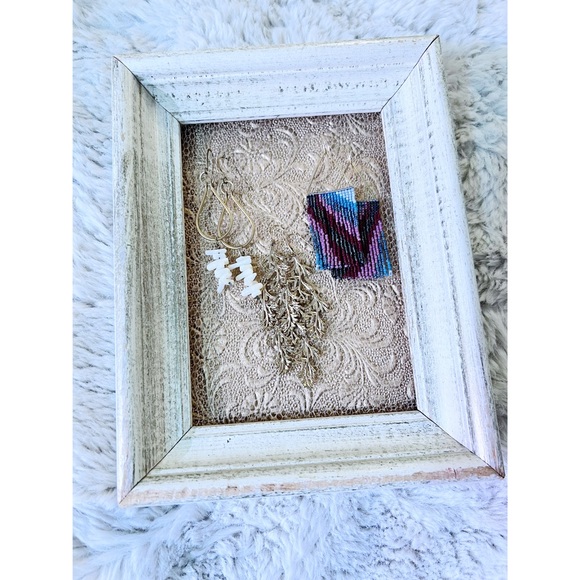 EUC | Handmade Earring Organizer (Hanging Style) For Hooked Earrings | 5” x 7” - Picture 7 of 9